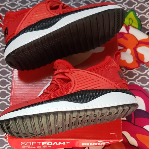 PUMA Unisex-Child Pacer Next Cage Slip on Sneaker Worn once - Picture 4 of 6